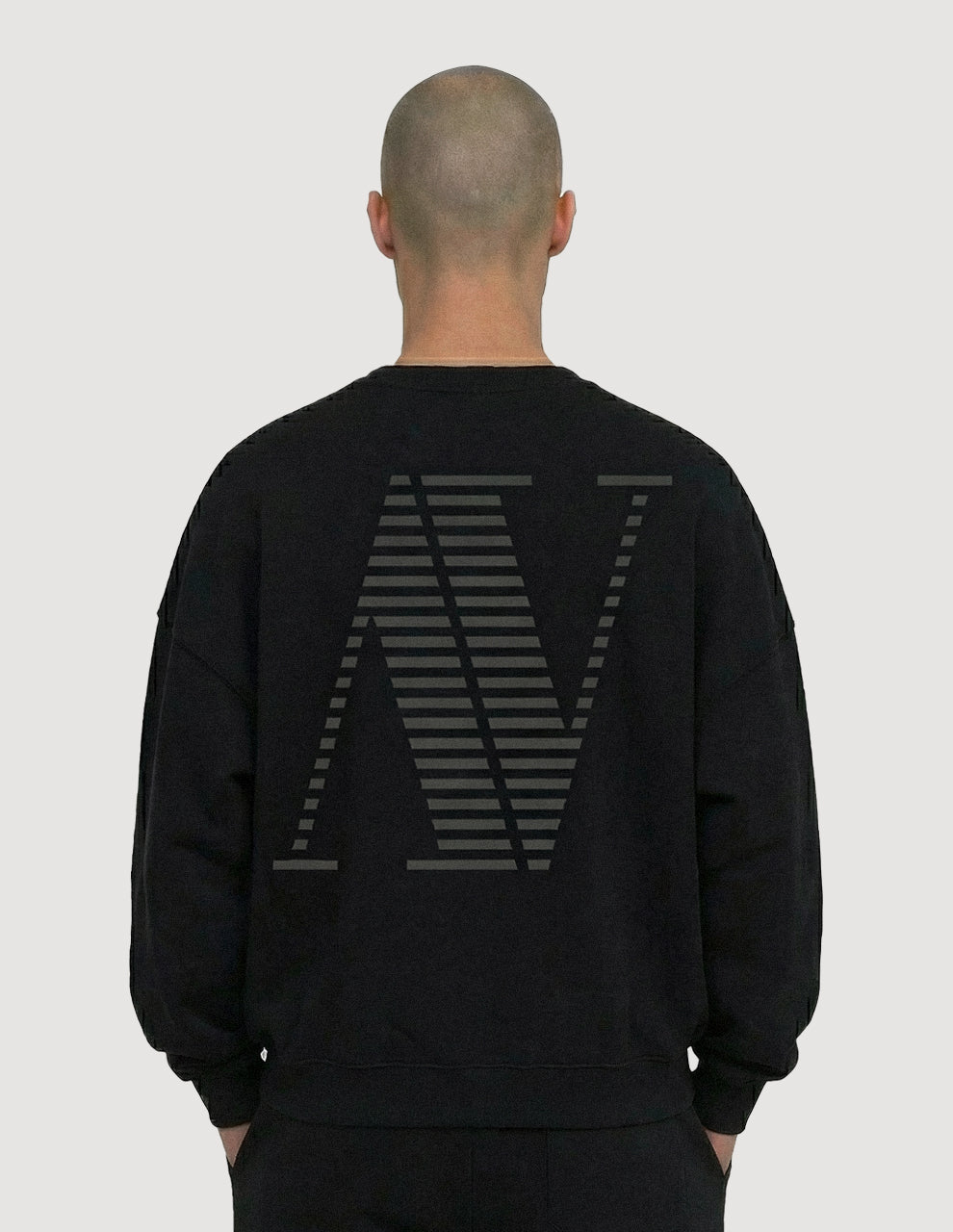 Classic Sports Crewneck Black