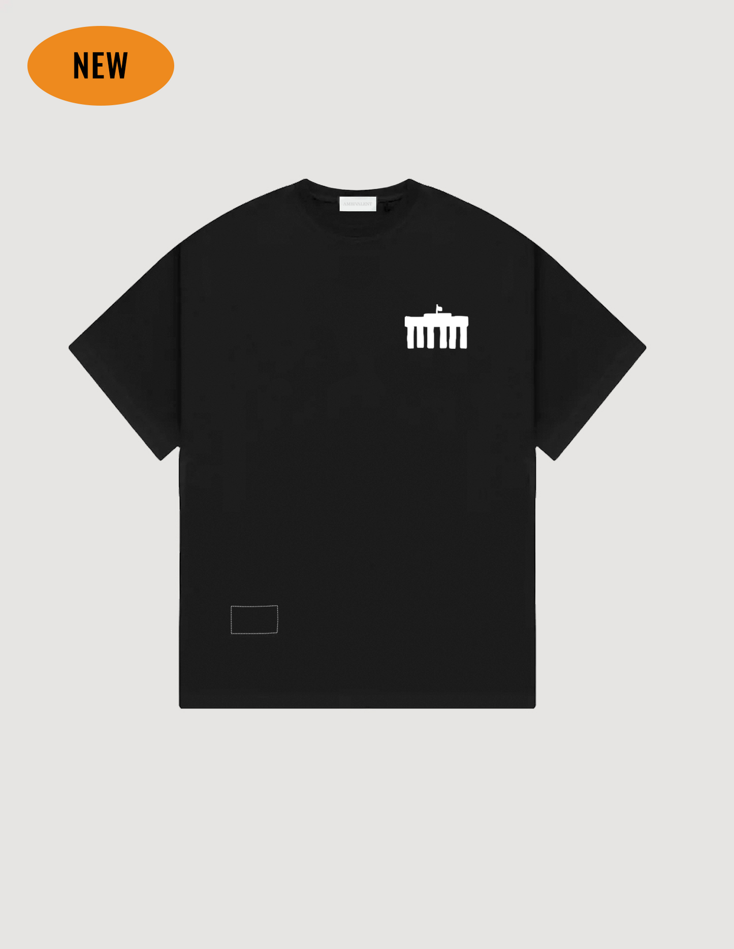 Ambivalent T-Shirt mit Berlin Logo Aufdruck