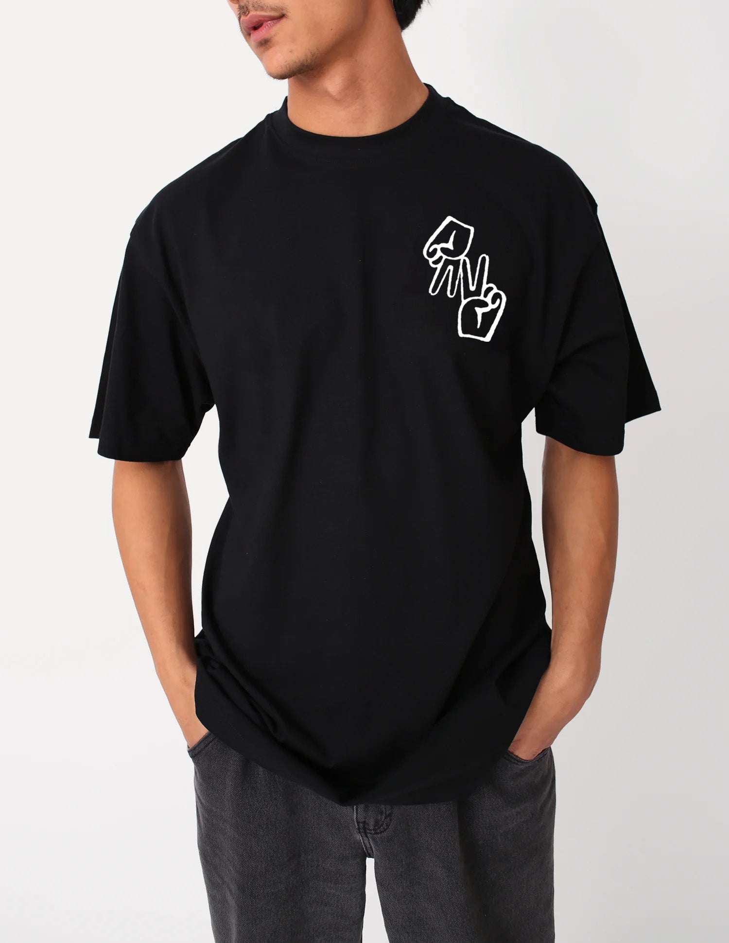 Hands T-Shirt Black