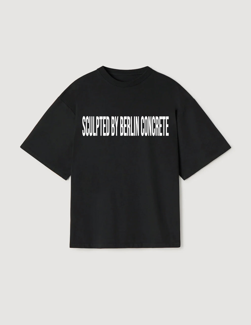 Sculpted T-Shirt Black