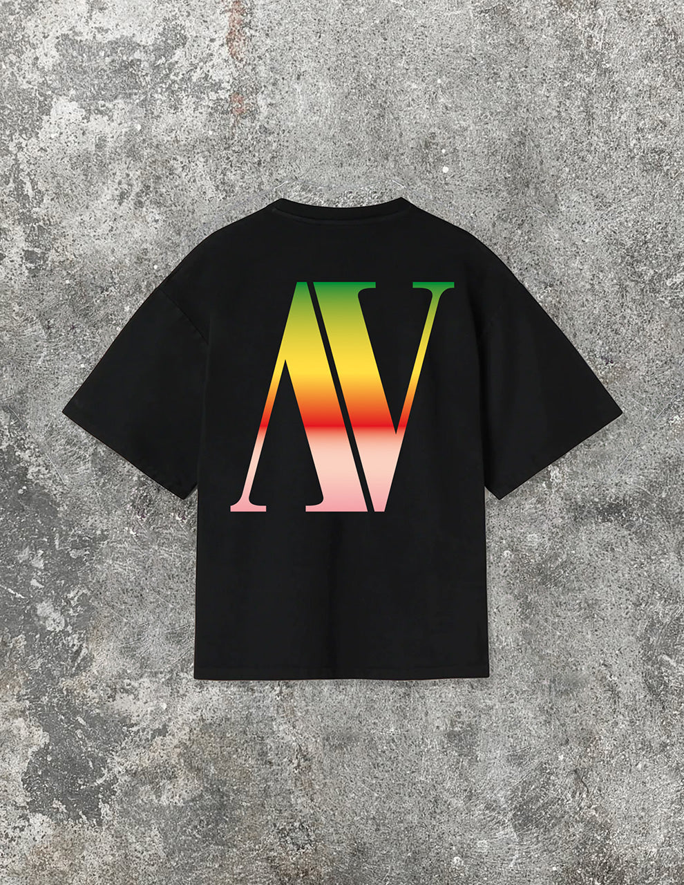 Colors T-Shirt Black